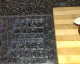 A picture of step 3 of Chocolate biscuit bar.