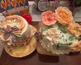 Hình bước làm 13 của món Dùng Cream Cheese trang trí bánh (cheese cake decoration)