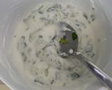 Foto del paso 6 de la receta: Pollo hindú con salsa de yogur y tabulé verde - Receta de Batch Cooking