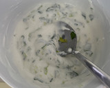 Foto del paso 6 de la receta: Pollo hindú con salsa de yogur y tabulé verde - Receta de Batch Cooking