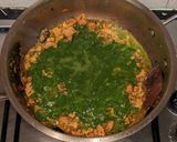 A picture of step 8 of Chicken Keema Pav.