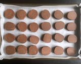 A picture of step 5 of Kinako & Cocoa Cookies.