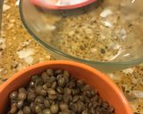 Foto del paso 3 de la receta: Ensalada de lentejas con berenjenas al horno y salsa pesto