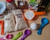 Foto del paso 1 de la receta: Mug cake de coco + coco y + coco 🥥 🥥 🥥