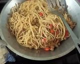 Foto langkah ke 3 dari resep Spaghetti Tuna mix Tomat cherry dan olive.