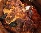 A picture of step 7 of SPICY Pulled Pork 😋 in Dutch oven.