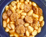 Foto del paso 10 de la receta: Alubia granja con butifarra y bacon en olla rápida