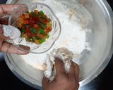A picture of step 3 of Homemade Karachi biscuit.