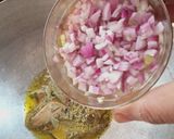 A picture of step 5 of Palak Paneer.