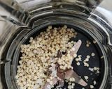 Hình bước làm 2 của món Sữa đậu phộng rang + ý dĩ + hạnh nhân 🥜🥜🥜🫘