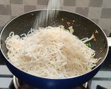 A picture of step 7 of Veg noodles spring rolls.