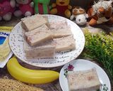 Foto langkah ke 10 dari resep Talam Pisang Kental Manis TANPA GULA.