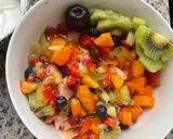 Une image de l'étape 9 de 🍧Verrines fruits 🍑🥝🫐de saison 🍒🍓🍇.