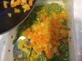 Tortitas de espinacas y garbanzos