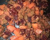 Hình bước làm 6 của món #Eatclean: Cháo yến mạch thịt bò