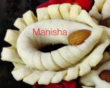 A picture of step 3 of Designer Mawa Gujiya.