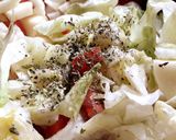 Foto del paso 4 de la receta: Ensalada con manzana 🍏🍅🥬