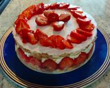 Une image de l'étape 17 de Fraisier au mascarpone.