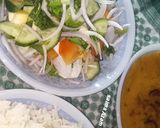 A picture of step 1 of Kachumber Salad 🌿🌱.