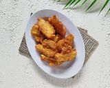 Foto langkah ke 3 dari resep Tempe Goreng Telur.