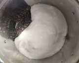 A picture of step 2 of Yoghurt tahini.