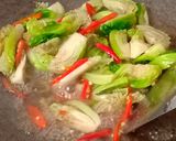 รูปขั้นตอนการทำที่ 4 ของ เป็ดผัดขี้เมา(มังสวิรัติ)