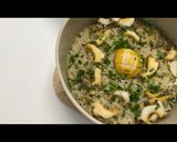 A picture of step 8 of Abalone Rice | Korean Dish.