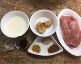 Foto del paso 1 de la receta: Contramuslos 🍗 de pavo con salsa de cacahuete 🥜