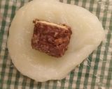 Foto langkah ke 5 dari resep Mochi isi Wafer Caramel (tanpa tepung ketan).