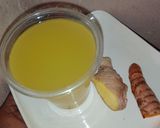 A picture of step 3 of Tumeric and ginger drink.