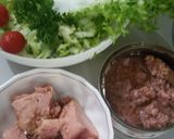 A picture of step 2 of Tuna Cold Salad.