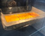 Foto del paso 9 de la receta Tostas de morcilla, peras, piñones y queso gratinado