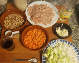 Foto del paso 1 de la receta: Pollo con almendras chino