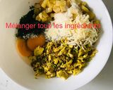 Une image de l'étape 3 de Tarte salée au poulet.