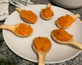 Foto del paso 3 de la receta: Crujiletas de boniato asado y alcachofa