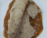 Foto del paso 9 de la receta: Pescado con salsa de mango chipotle y espinacas