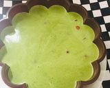 Foto del paso 3 de la receta: Bavaroise de Matcha Relleno con Cerezas!