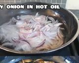 A picture of step 2 of Chicken Quorma.