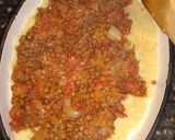 Foto del paso 4 de la receta: Pastel de fuente Vegetariano (de polenta y lentejas)