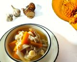 Foto langkah ke 4 dari resep Bening Labu-Jamur.