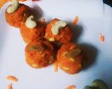 A picture of step 4 of Kesar Carrot Ladoo.