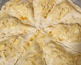 Almás, mandulás leveles tortácska (vegán) recept fázis 5 fotója