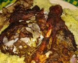 صورة لخطوة 4 من وصفة لحم مع أرز بالتنور