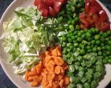 A picture of step 1 of Almond Soup.