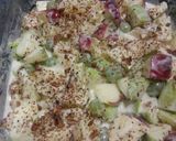 A picture of step 4 of Creamy boiled apple salad.