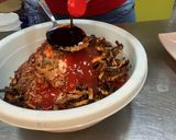 A picture of step 3 of Eggplant salad.
