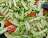 Foto langkah ke 7 dari resep Tumis Labu Siam.