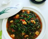 Foto langkah ke 3 dari resep Pakis Udang Masak Terasi.