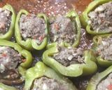 Foto del paso 4 de la receta: Morrones rellenos de carne molida