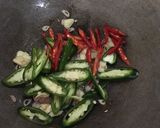 Foto langkah ke 2 dari resep Tumis buncis cabe ijo.